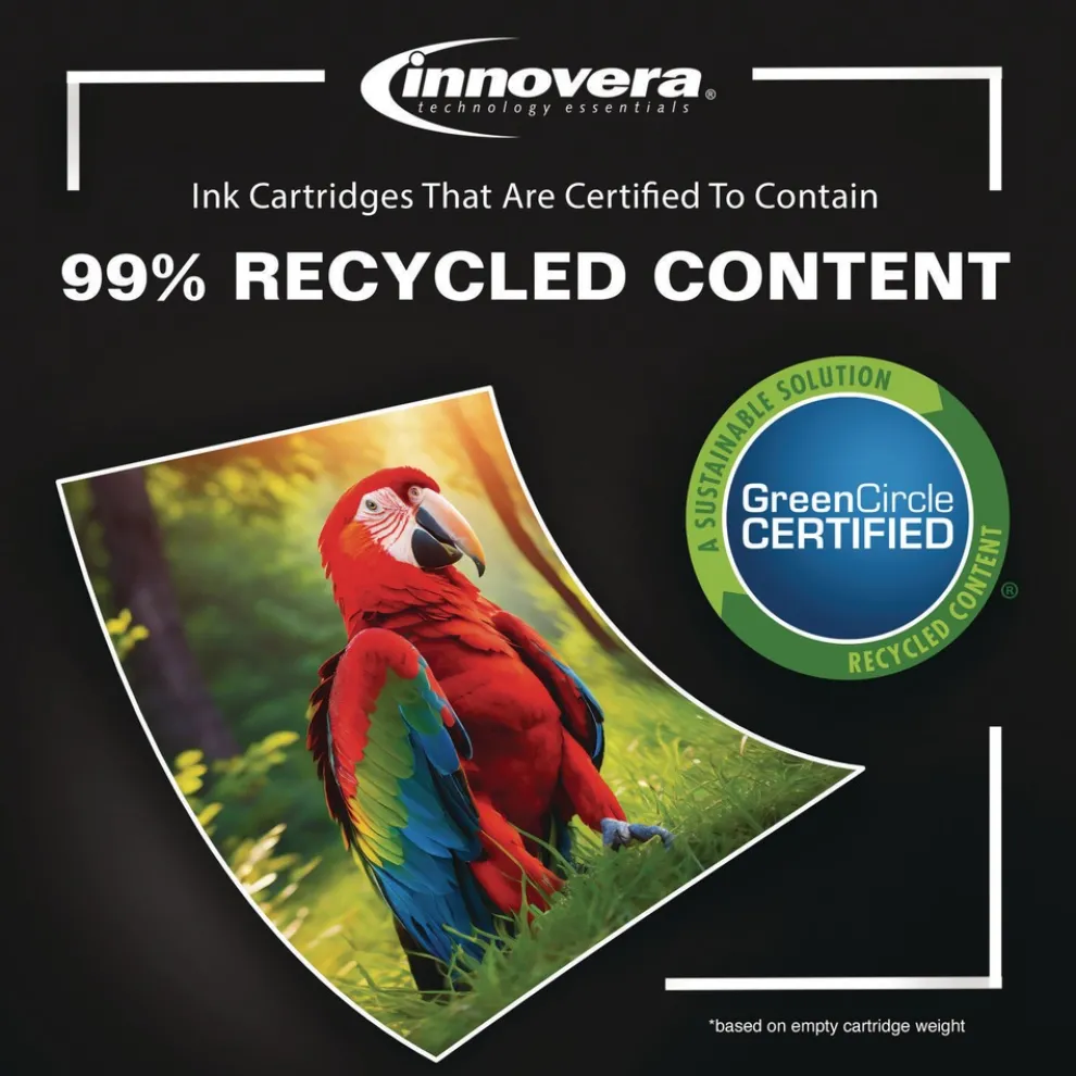 Innovera Remanufactured 550 Page-Yield Replacement High-Yield Ink for LC203BK - Black