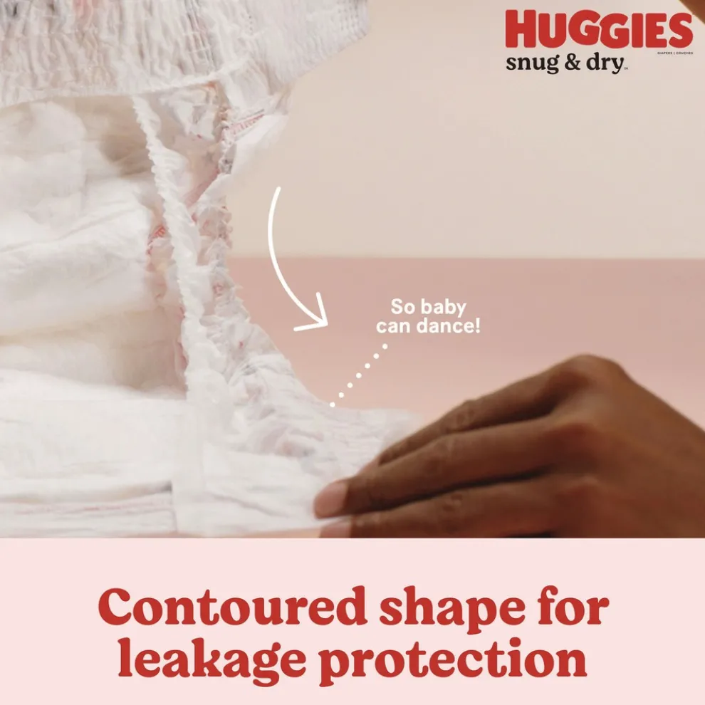 Kimberly-Clark Snug and Dry 16 lbs. to 28 lbs. Diapers - Size 3 (168/Carton)