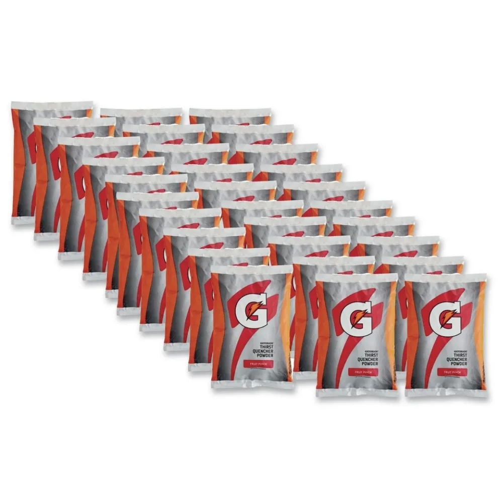 Gatorade G2 Low-Calorie 21 oz. Powder Drink Mix Pouches - Fruit Punch (Carton of 32 Each)