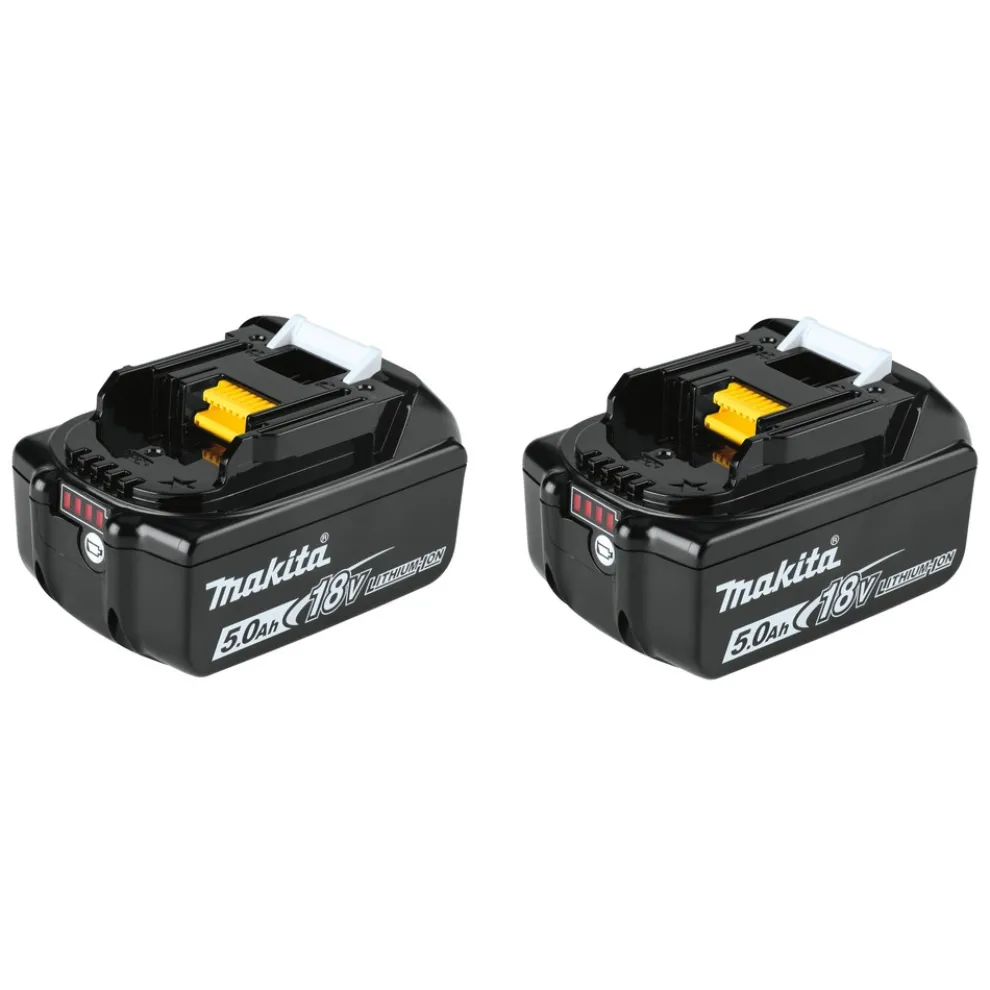 Makita (2) 18V LXT Lithium‑Ion Batteries Bundle (5 Ah)