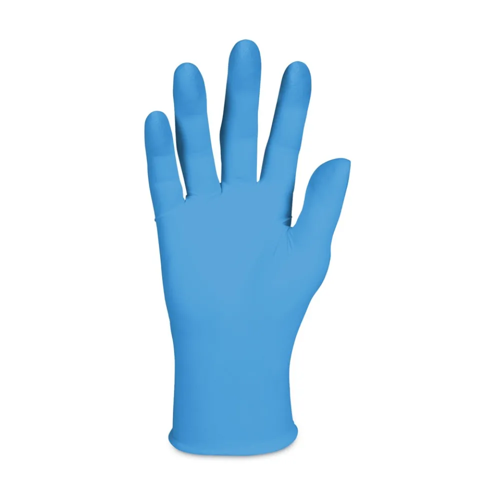 Ansell 6 mil Thick 9.5 in. Long Powder-Free G10 2PRO Nitrile Gloves - Extra Large, Blue (90/Box)