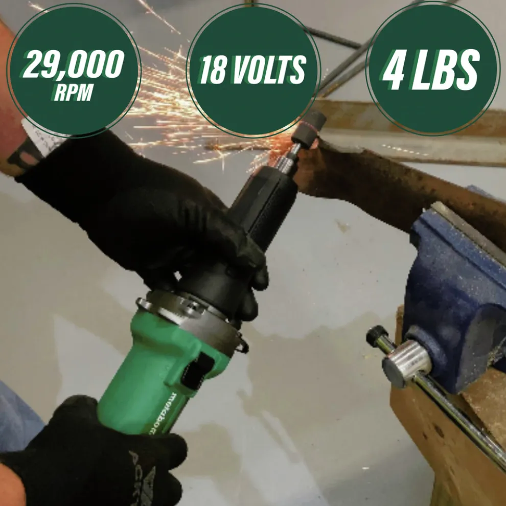Metabo HPT GP18DAQ4M MultiVolt 18V Brushless Lithium-Ion 2 in. Cordless Die Grinder (Tool Only)
