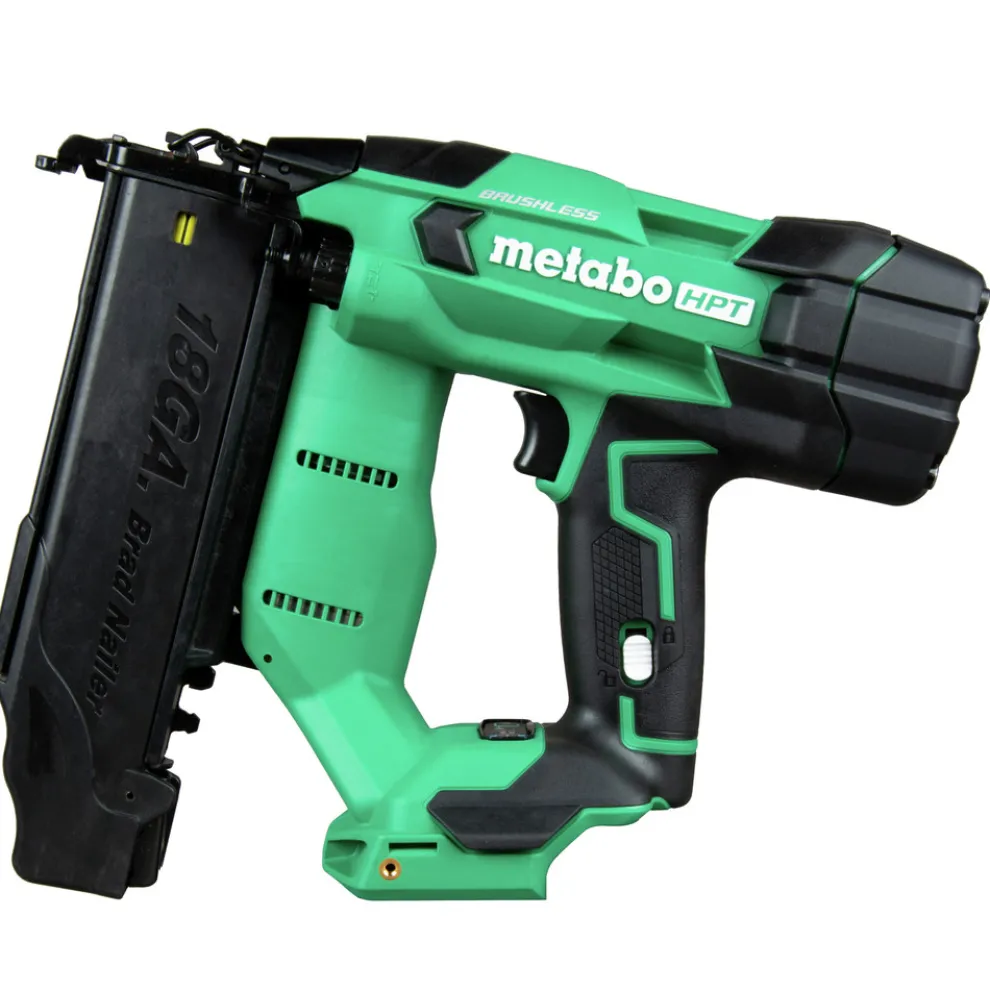 Metabo HPT MultiVolt 18V Brushless Lithium-Ion 18 Gauge Cordless Brad Nailer (Tool Only)