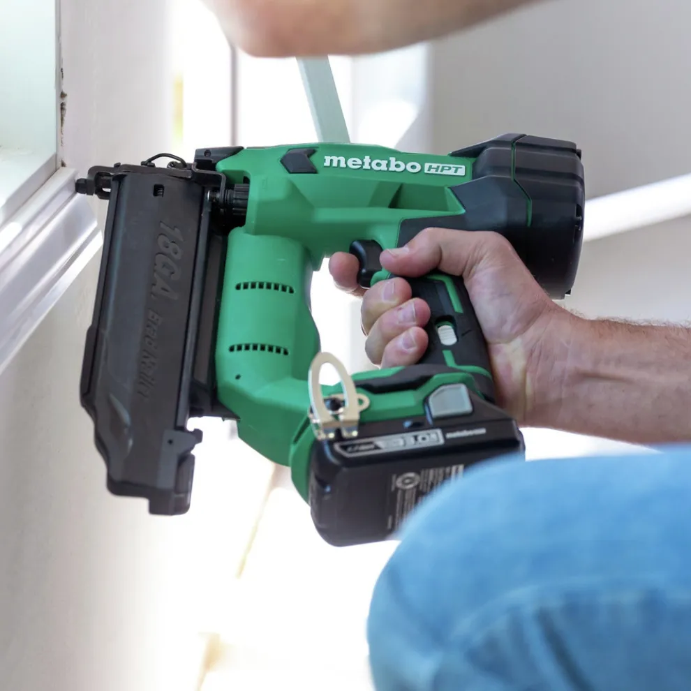 Metabo HPT MultiVolt 18V Brushless Lithium-Ion 18 Gauge Cordless Brad Nailer (Tool Only)