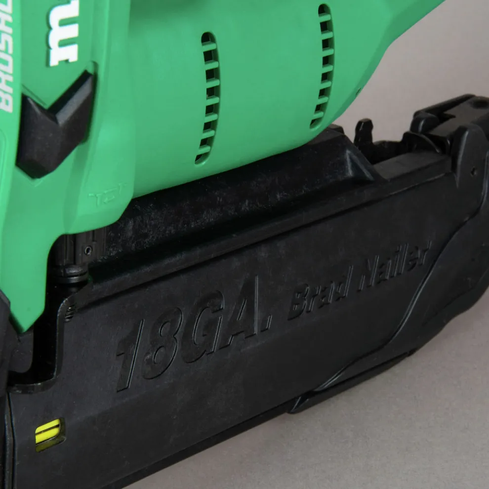 Metabo HPT MultiVolt 18V Brushless Lithium-Ion 18 Gauge Cordless Brad Nailer (Tool Only)