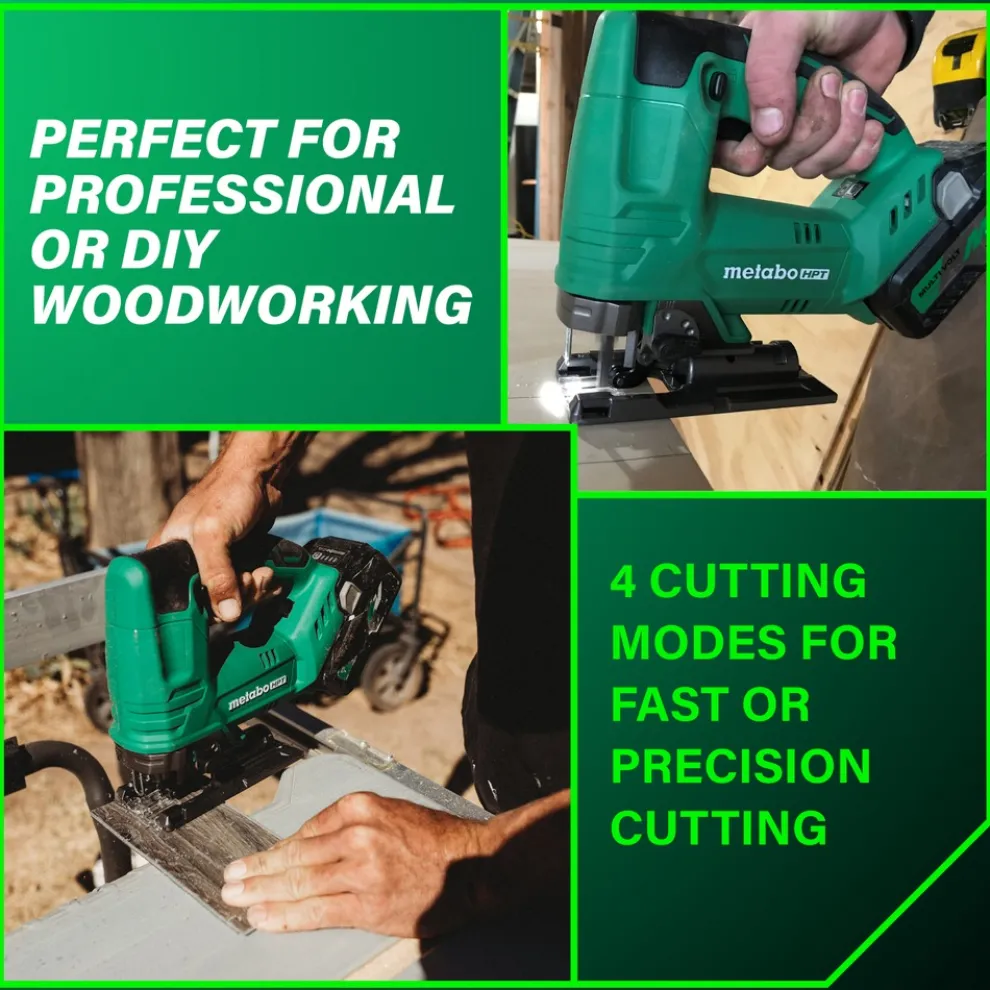 Metabo HPT 18V Lithium-Ion Cordless Jig Saw (Tool Only)