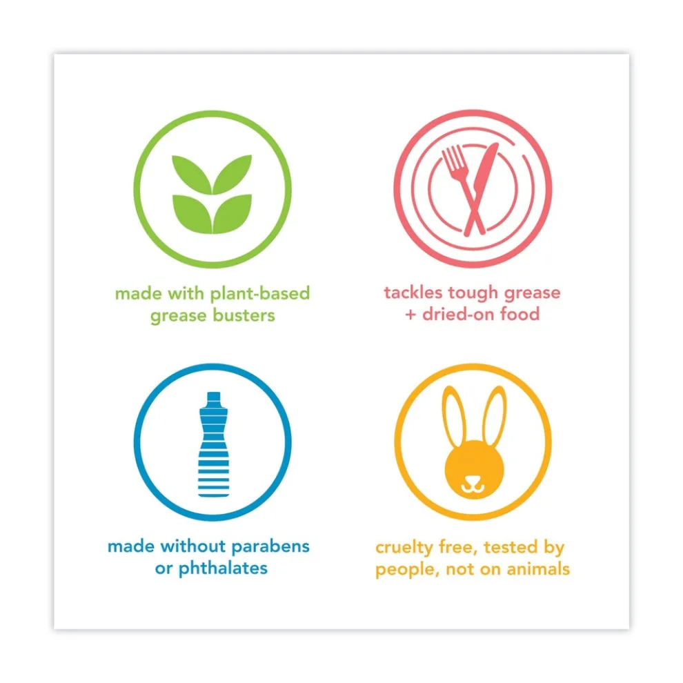 Method 54 oz Dish Soap Refill Tub - Clementine Scent (4/Carton)