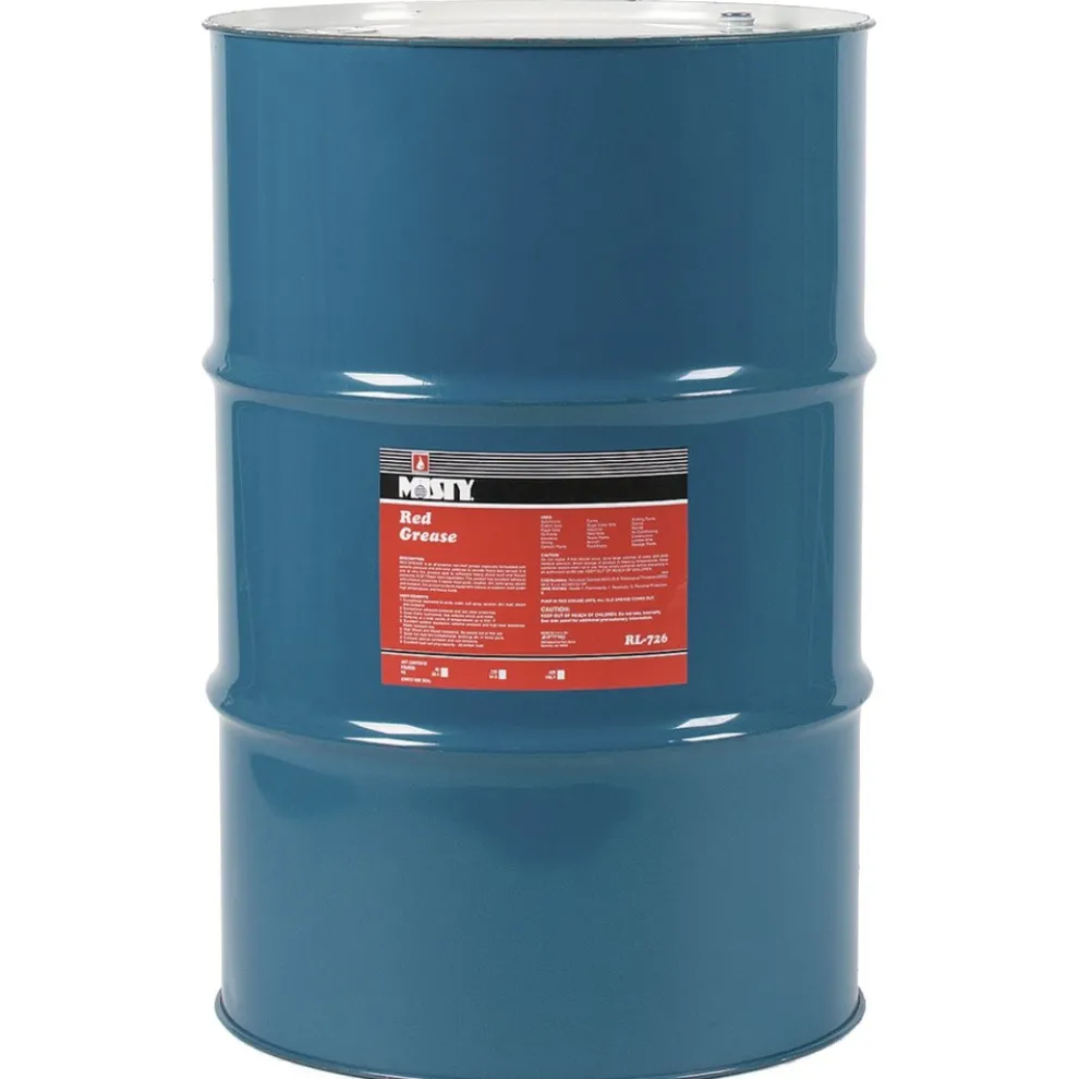 Misty 120 lbs. Drum NLGI #2 Grease - Red