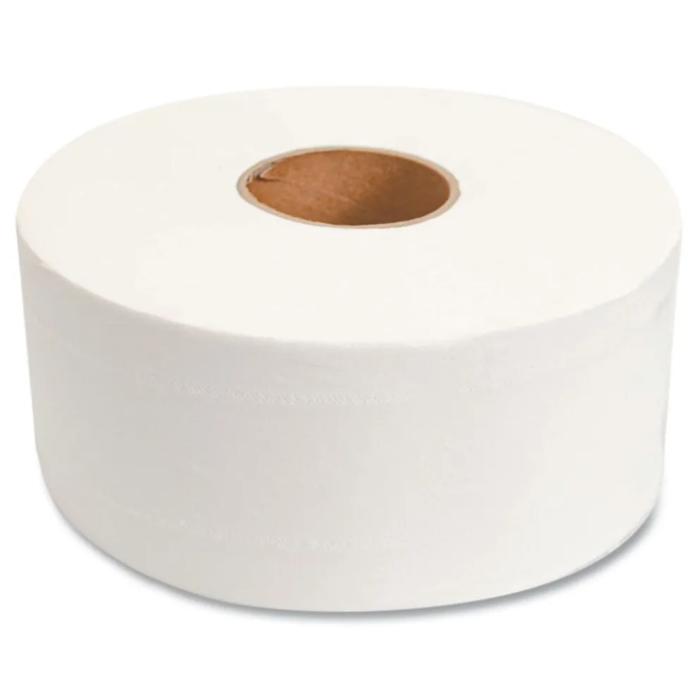 Morcon Paper 2-Ply Septic Safe 17 ft. Bath Tissues - Jumbo, White (12 Rolls/Carton)