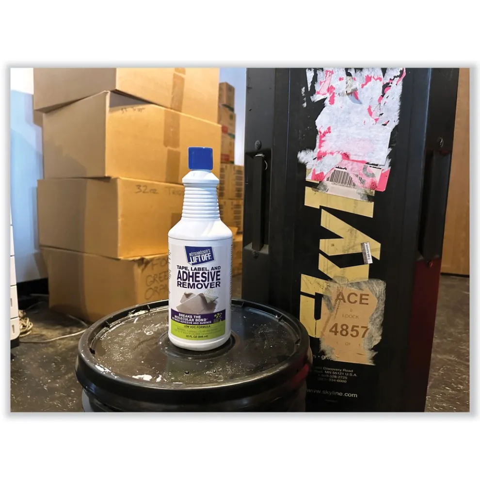 Motsenbocker's Lift-Off 32 oz Tape, Label and Adhesive Remover (6/Carton)