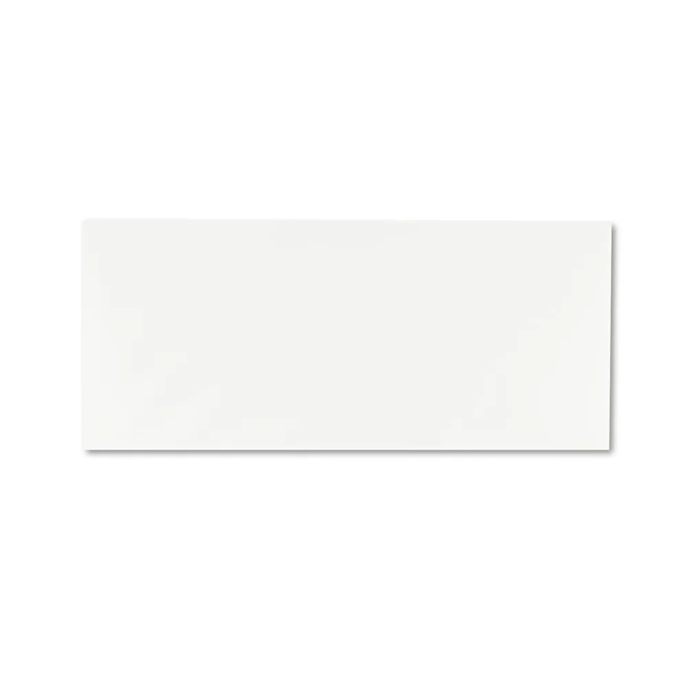 Neenah Paper 4.13 in. x 9.5 in. CLASSIC CREST Commercial Flap Gummed Closure #10 Envelope - Avon Brilliant White (500/Box)