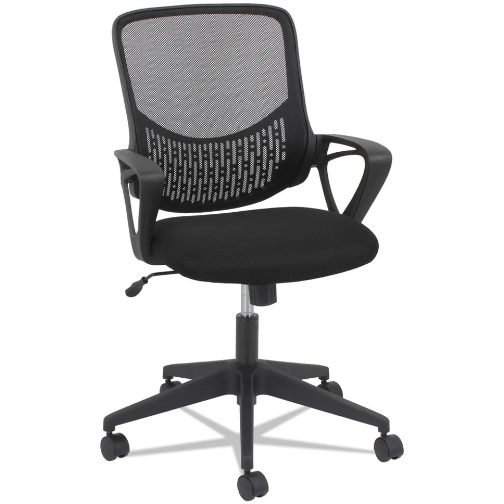 OIF 250 lbs. Capacity 17.17 - 21.06 in. Seat Height Modern Mesh Task Chair - Black