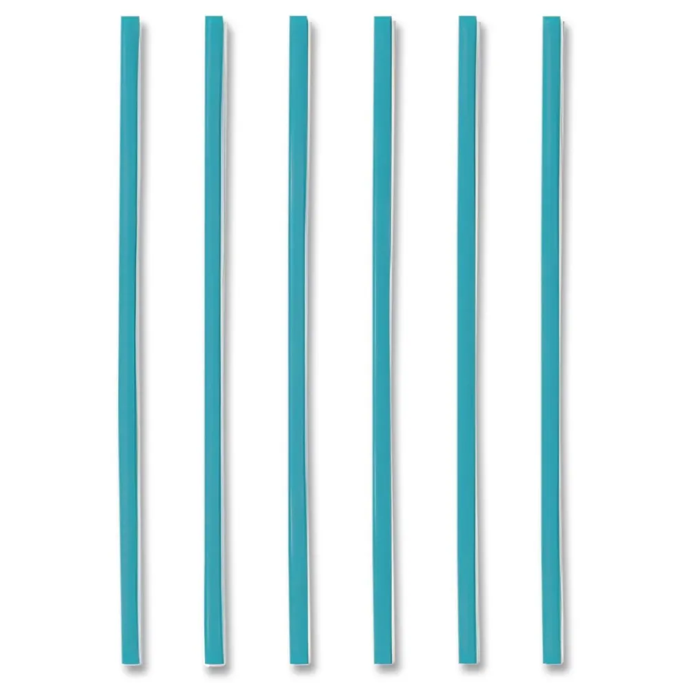 phade 511178 7.75 in. PHA Wrapped Marine Biodegradable Straws - Ocean Blue (375/Box, 10 Boxes/Carton)