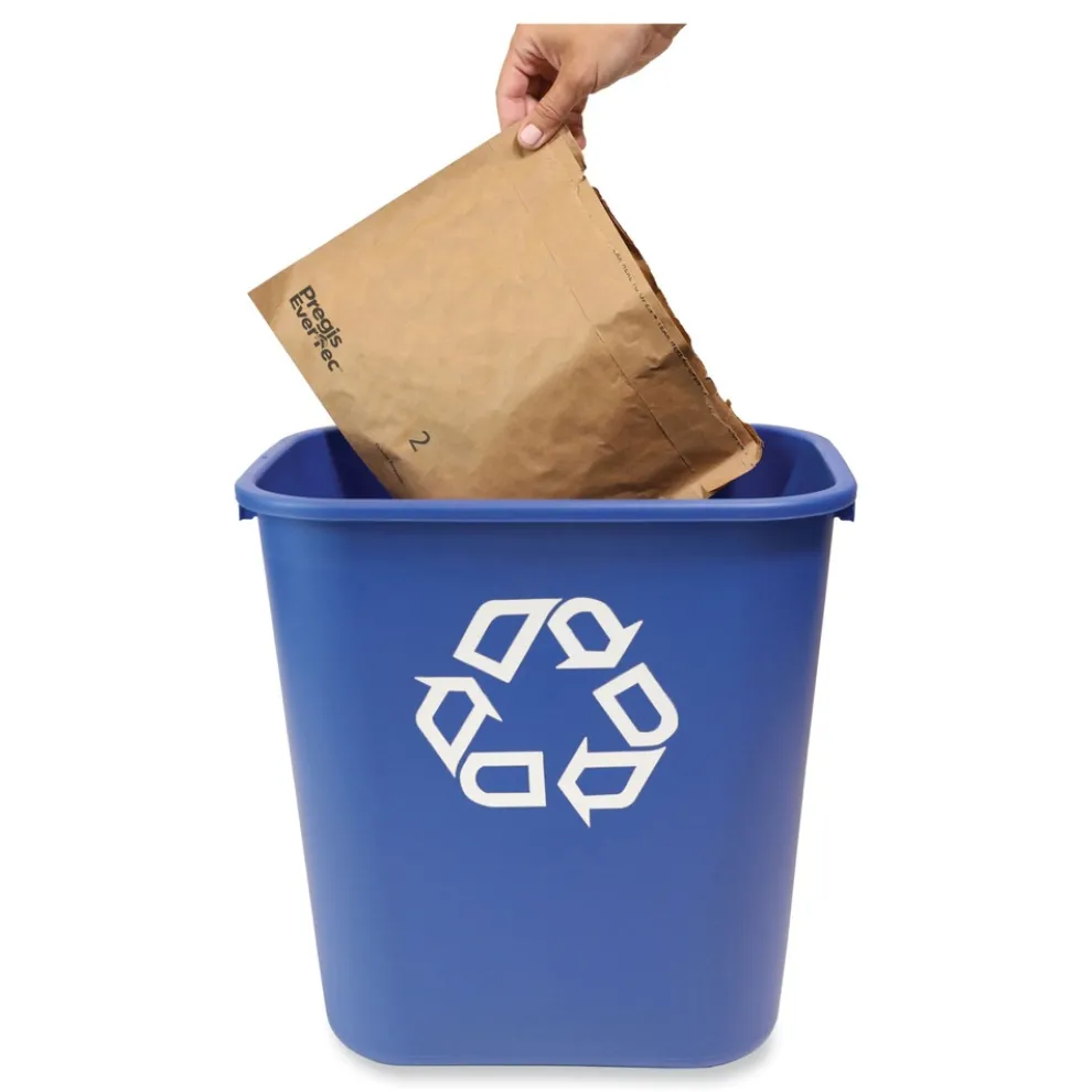Pregis EverTec 14 in. x 9 in. No. 4 Self-Adhesive Closure Kraft Paper Curbside Recyclable Padded Mailer - Brown (150/Carton)
