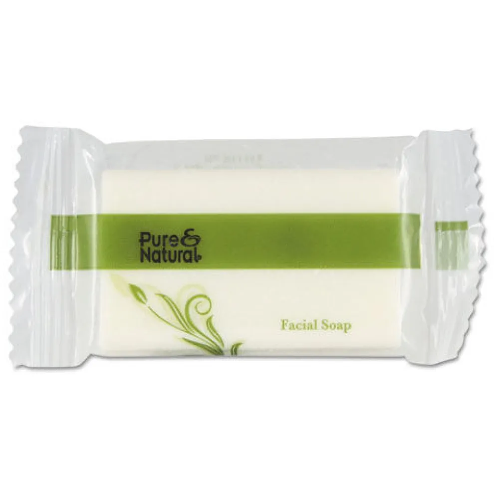 Pure & Natural No. 3/4 Body and Facial Soap - Fresh Scent (1000/Carton)