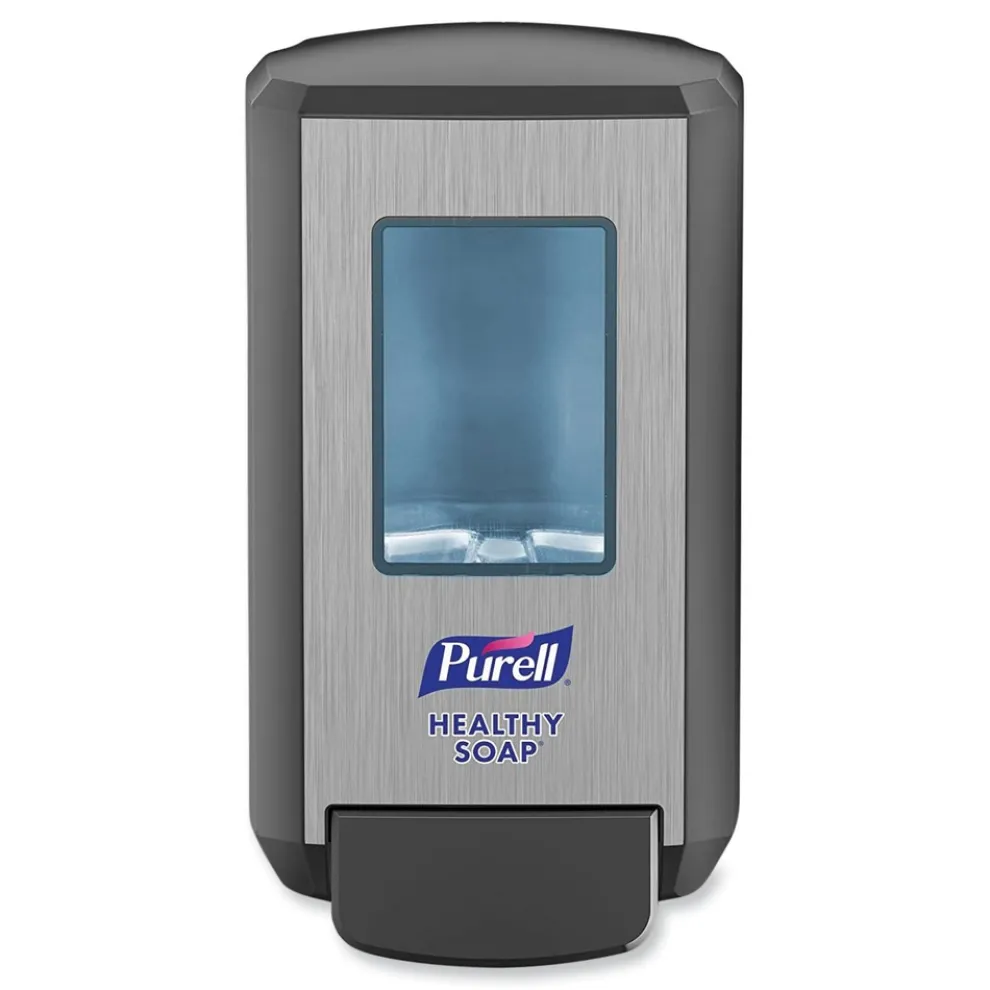 PURELL CS4 4.88 in. x 8.8 in. x 11.38 in. Push-Style Soap Dispenser - Graphite (1/Carton)