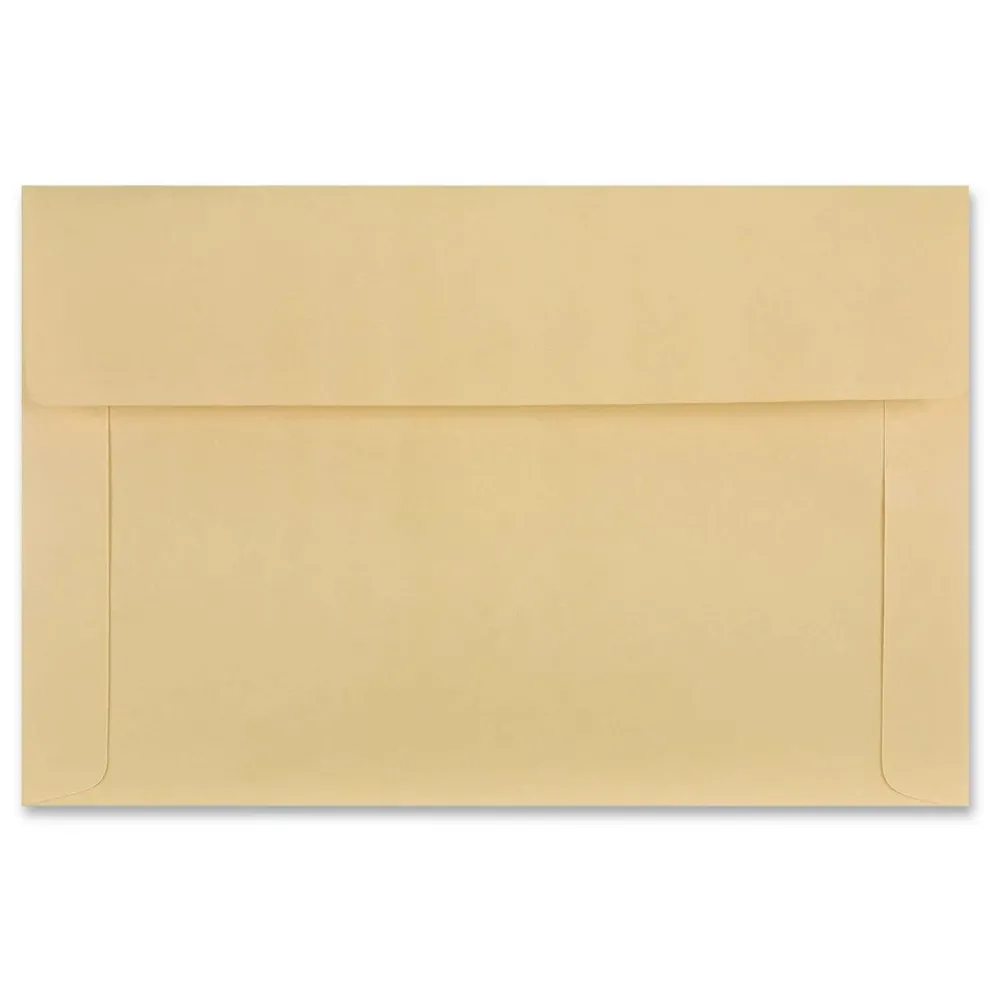 Quality Park Filing Envelopes - Letter Size, Cameo Buff (100/Box)