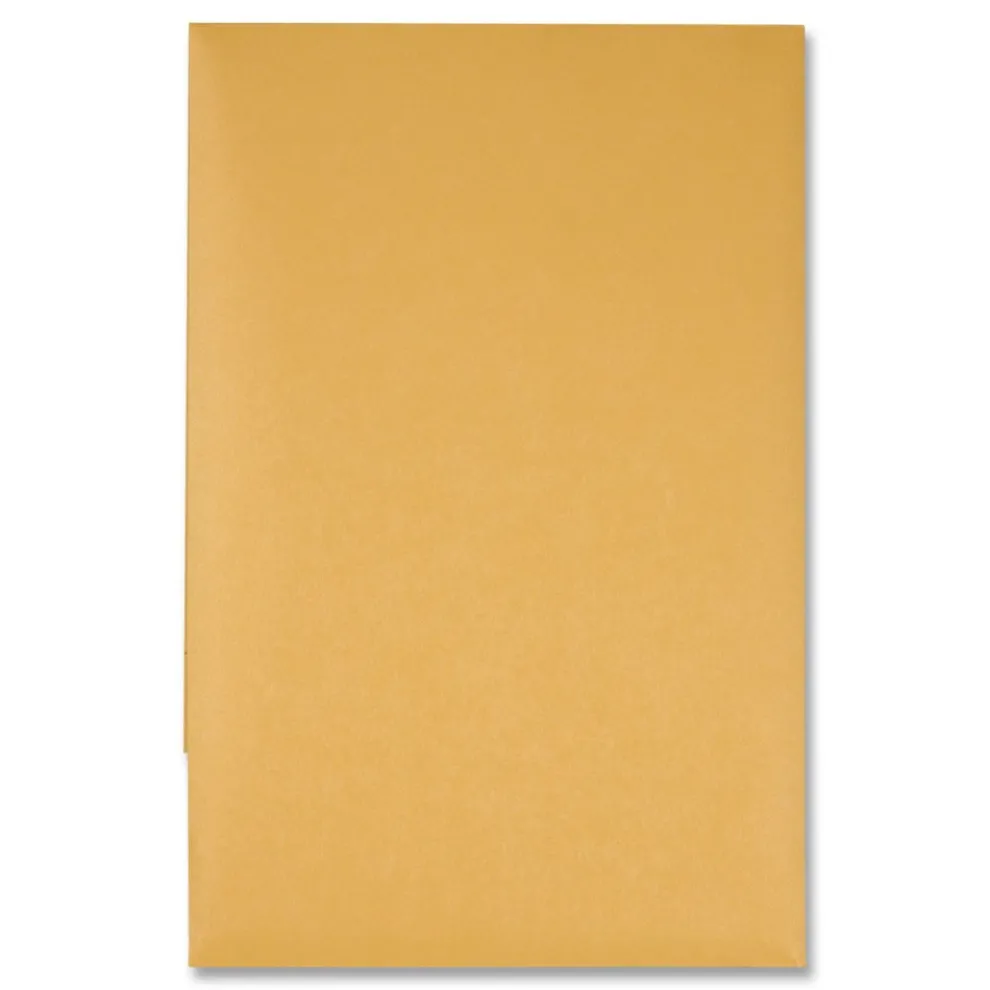 Quality Park Redi-Seal 12 x 15.5 Cheese Blade Flap Catalog Envelope - Brown Kraft (250/Box)
