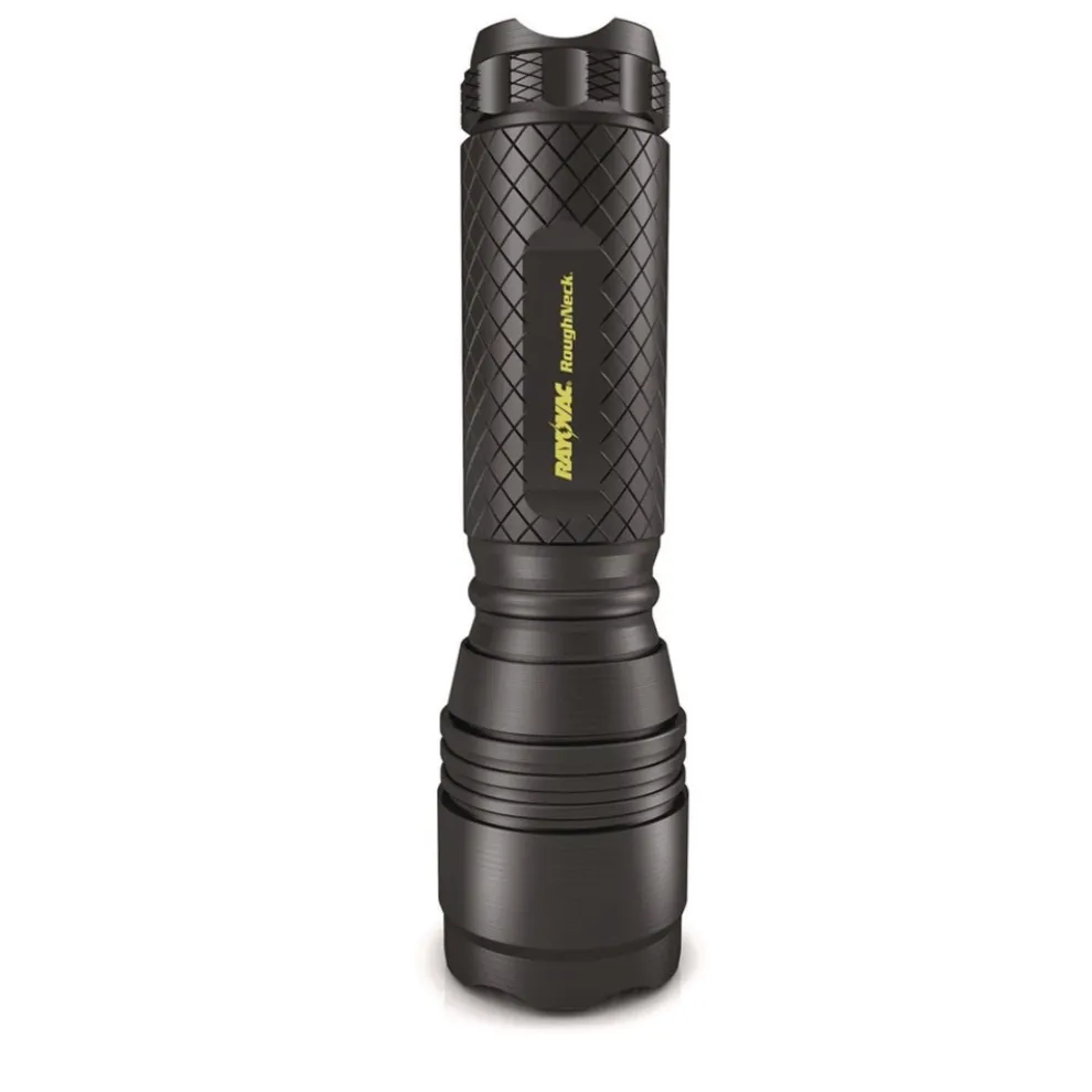 Rayovac 3 AAA Batteries LED Aluminum Flashlight - Black