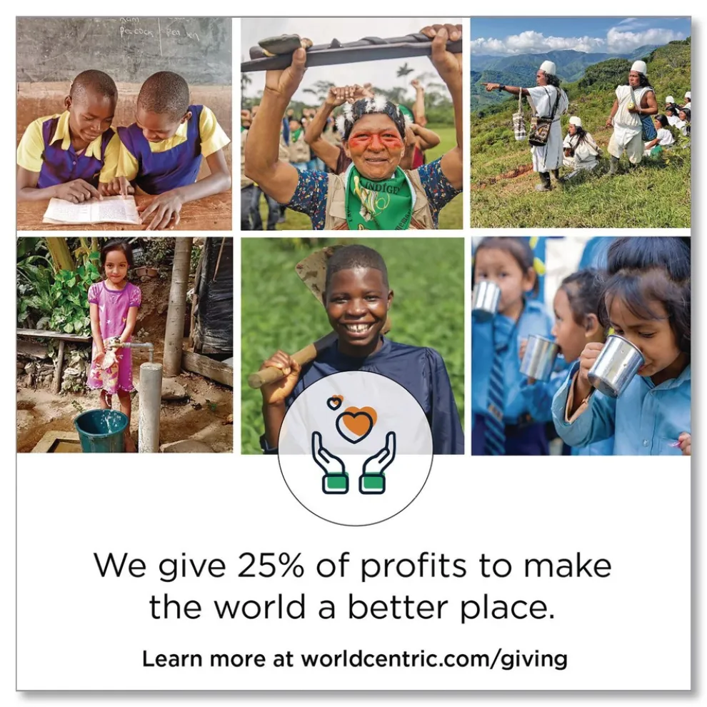 World Centric 2.42 in. x 1.36 in. 2 oz. Paper Fiber Cups - Natural (2000/Carton)