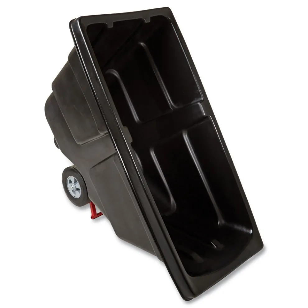 Rubbermaid Commercial 202 gal. 450 lbs. Capacity Plastic Rotomolded Tilt Truck - Black