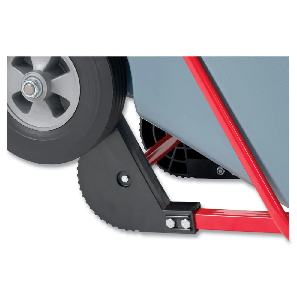 Rubbermaid Commercial 0.5 cu yd BRUTE DURATILT Frame Tilt Truck Standard Duty 850 lb Capacity Gray