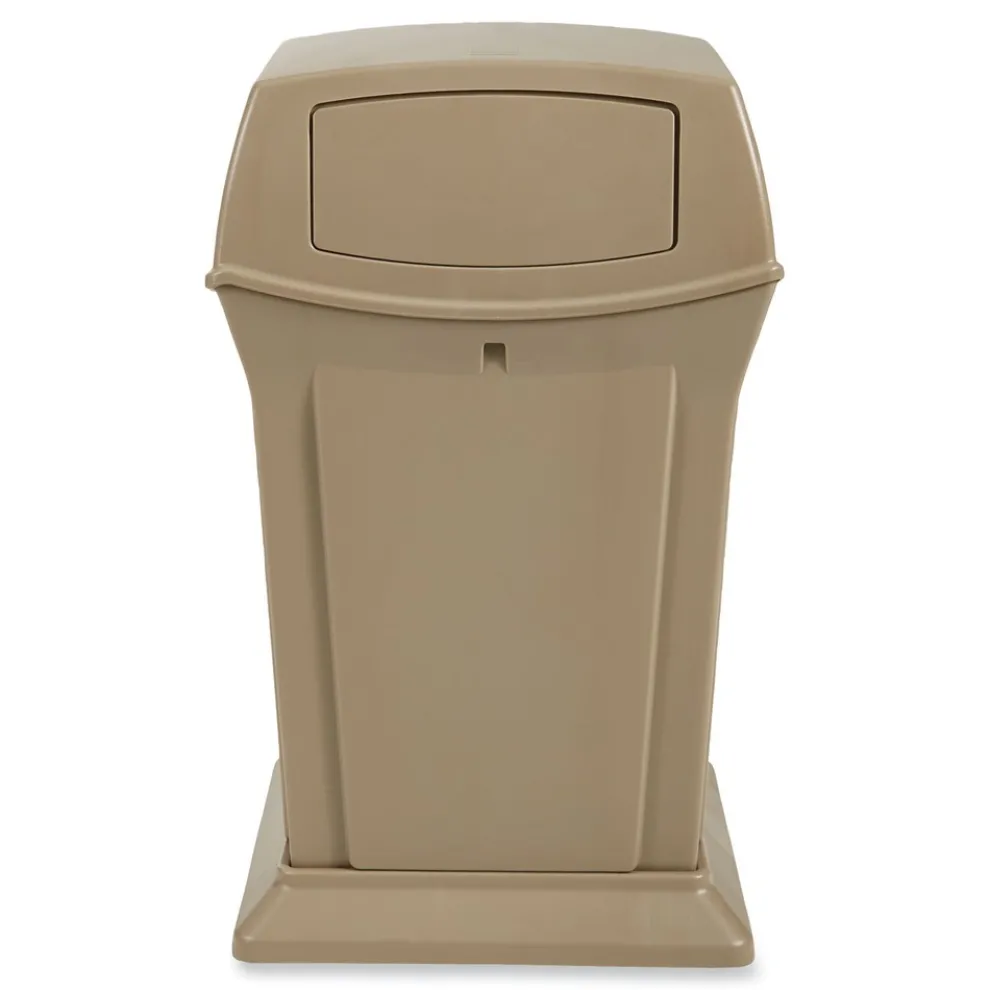 Rubbermaid Commercial Ranger 45-Gallon Fire-Safe Structural Foam Container - Beige