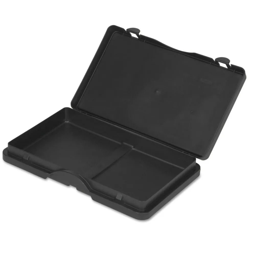 Rubbermaid Commercial Plastic Storage/Trash Compartment Cover - Black