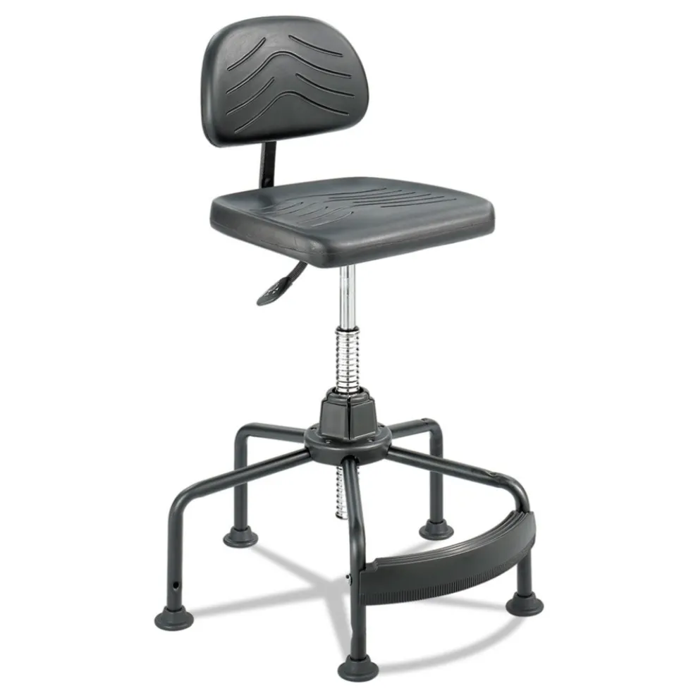 Safco Task Master 250 lbs. Capacity Economy Industrial Chair - Black