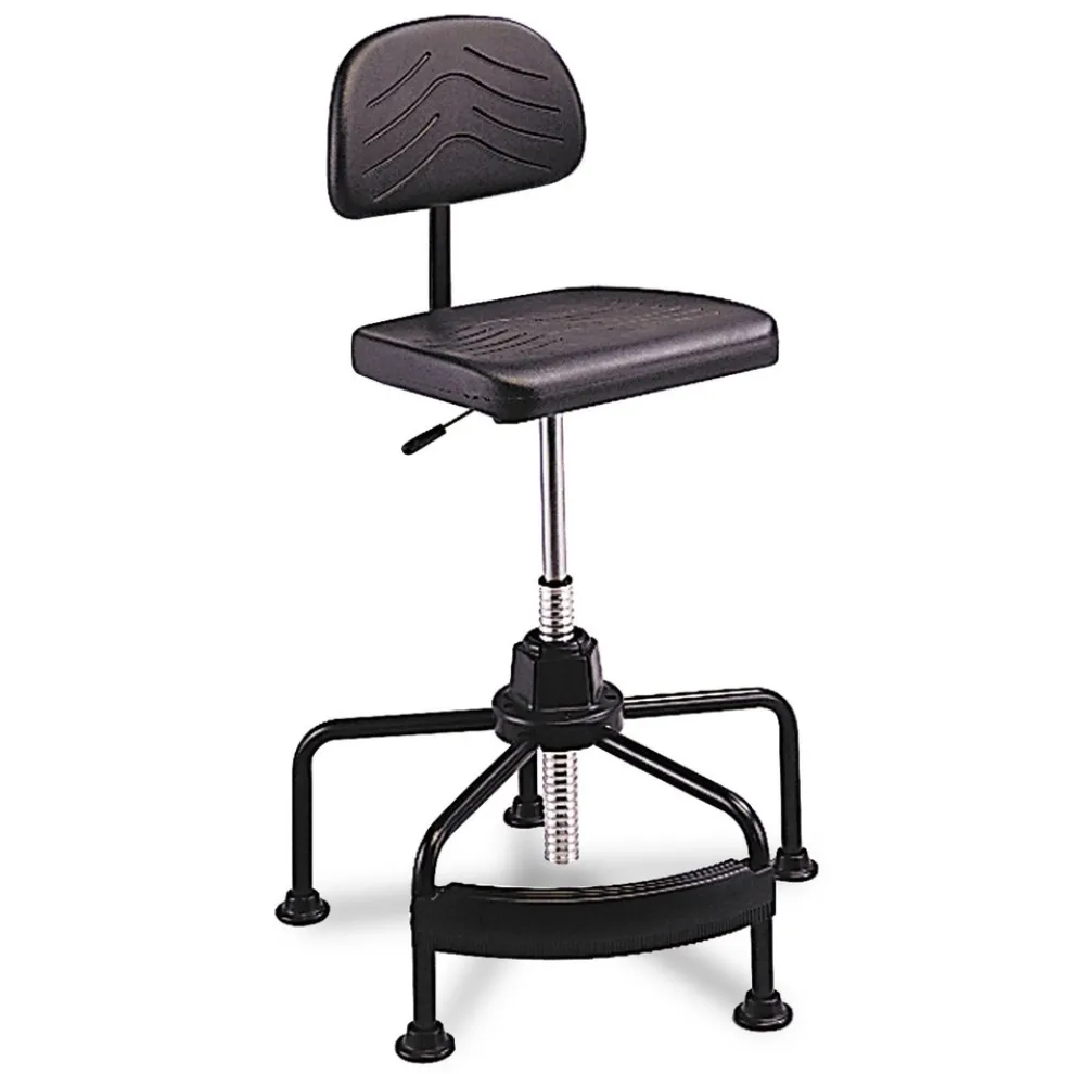 Safco Task Master 250 lbs. Capacity Economy Industrial Chair - Black