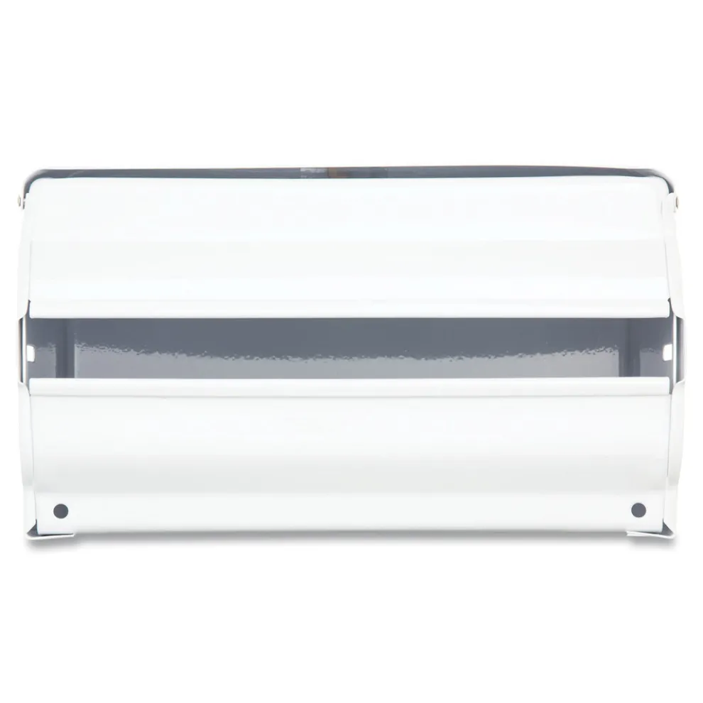 San Jamar 10.75 in. x 6 in. x 7.5 in. Singlefold Paper Towel Dispenser - White