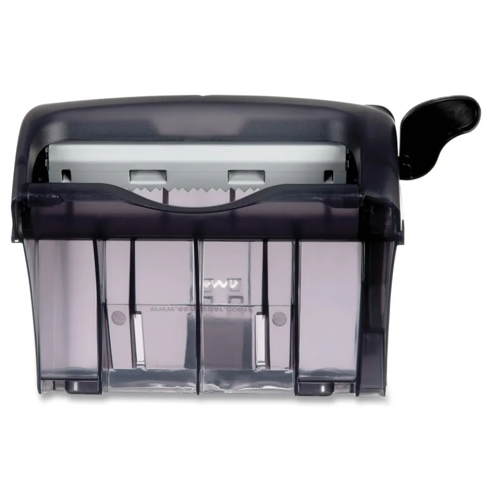 San Jamar 12.5 in. x 8.5 in. x 12.75 in. Oceans Element Lever Roll Towel Dispenser - Black Pearl