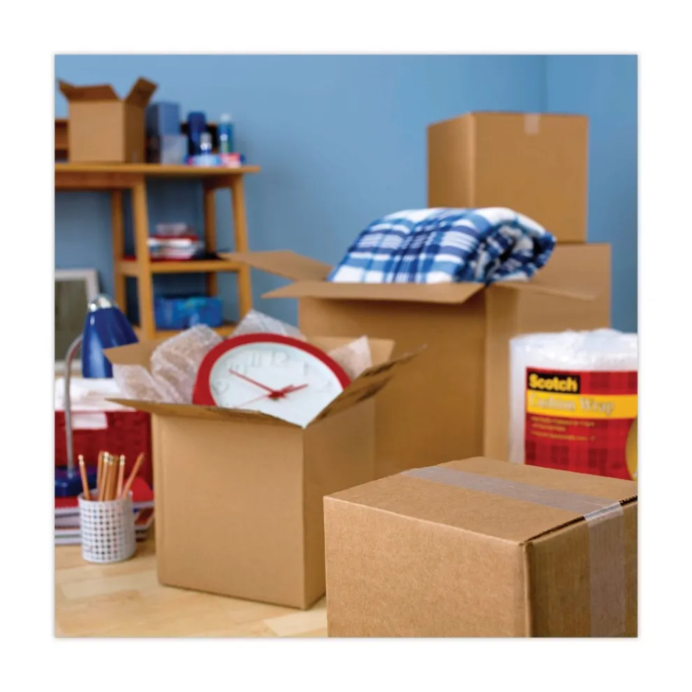 Scotch 3 in. Core, 1.88 in. x 54.6 Yards 3750 Commercial Grade Packaging Tape with DP 300 Dispenser - Clear (12/Pack)