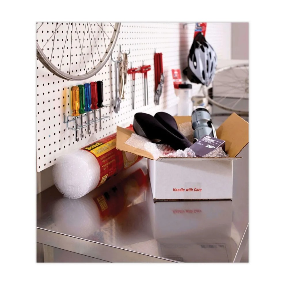 Scotch 3 in. Core, 1.88 in. x 54.6 Yards 3750 Commercial Grade Packaging Tape with DP 300 Dispenser - Clear (12/Pack)