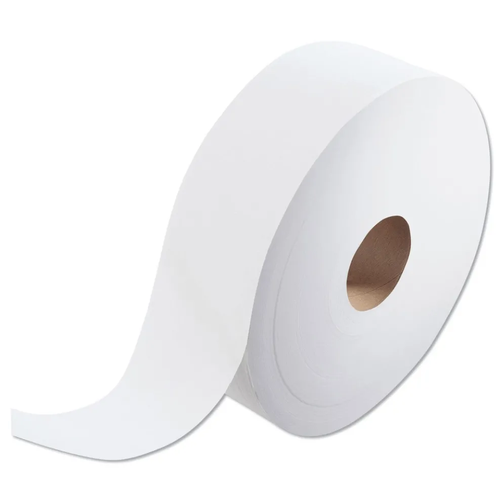 Scott 3.55 in. x 750 ft. 2-Ply Septic Safe Essential Extra Soft JRT - White (12/Carton)