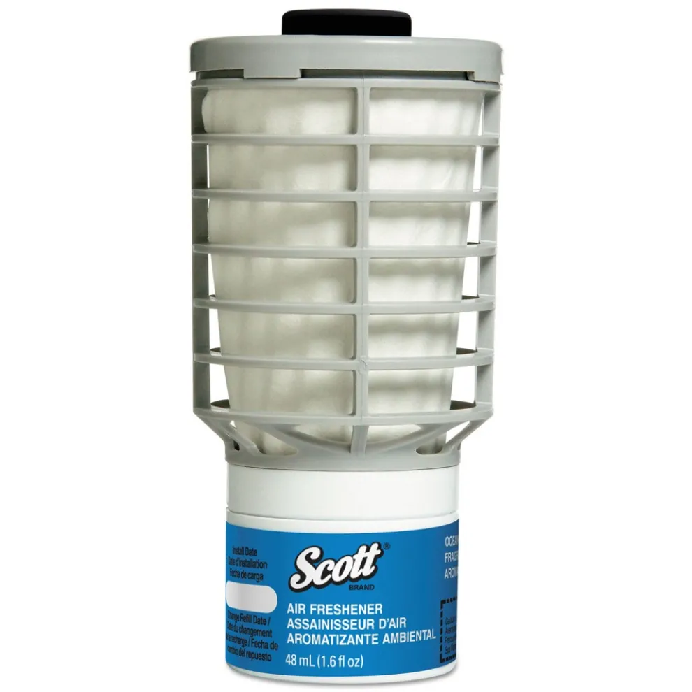 Scott Essential 48 ml Cartridge Continuous Air Freshener Refills - Ocean Scent (6/Carton)