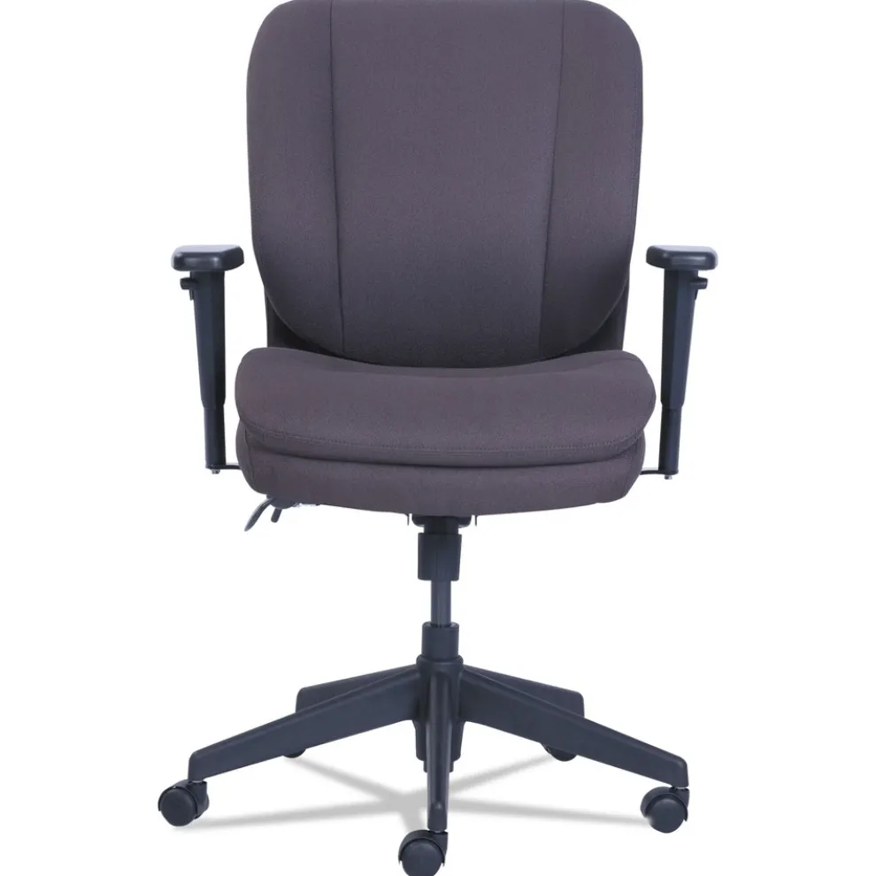 SertaPedic Cosset 275 lbs. Capacity Ergonomic Task Chair - Gray/Black