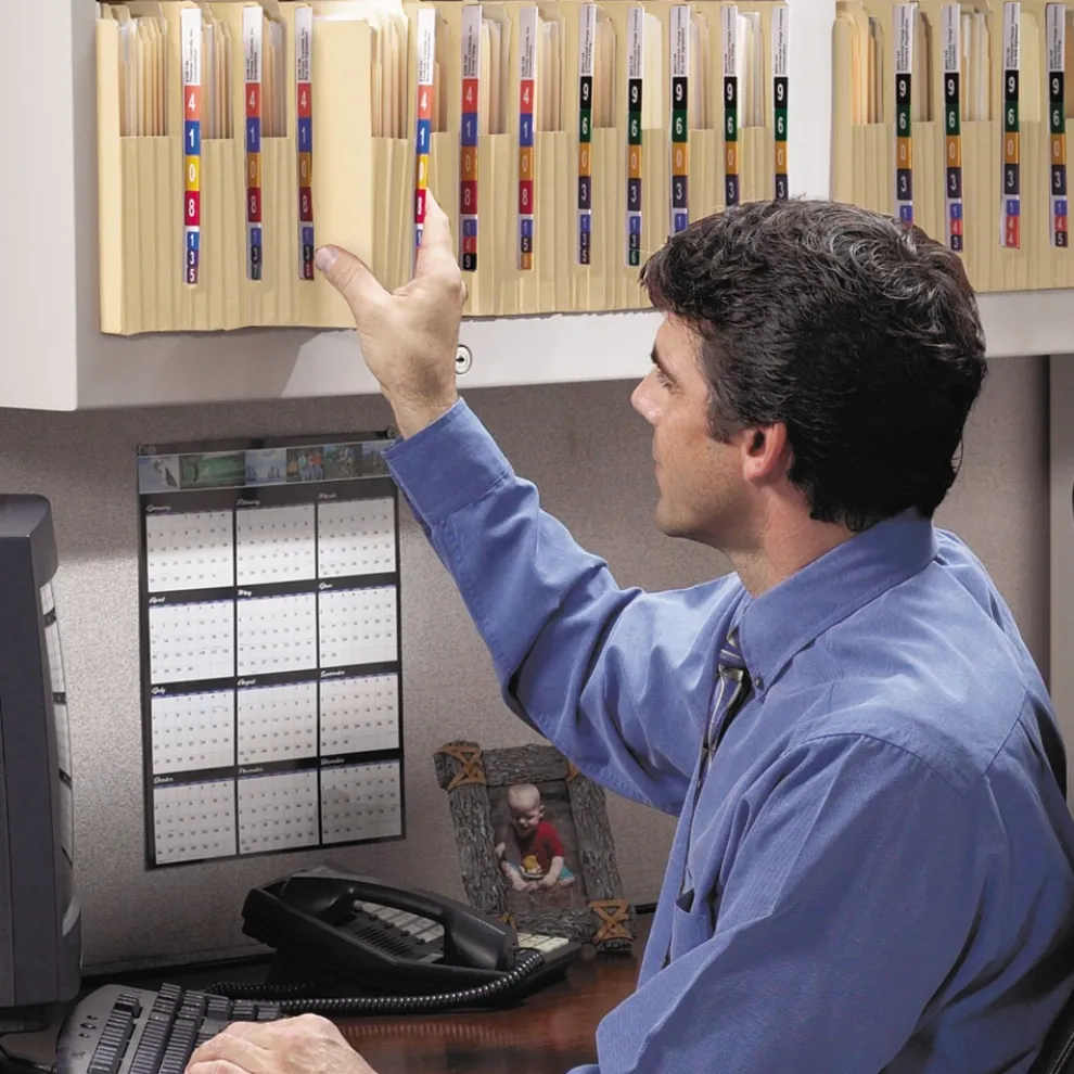 Smead 1.75 in. Expansion Manila End Tab File Pockets - Letter, Manila (25/Box)