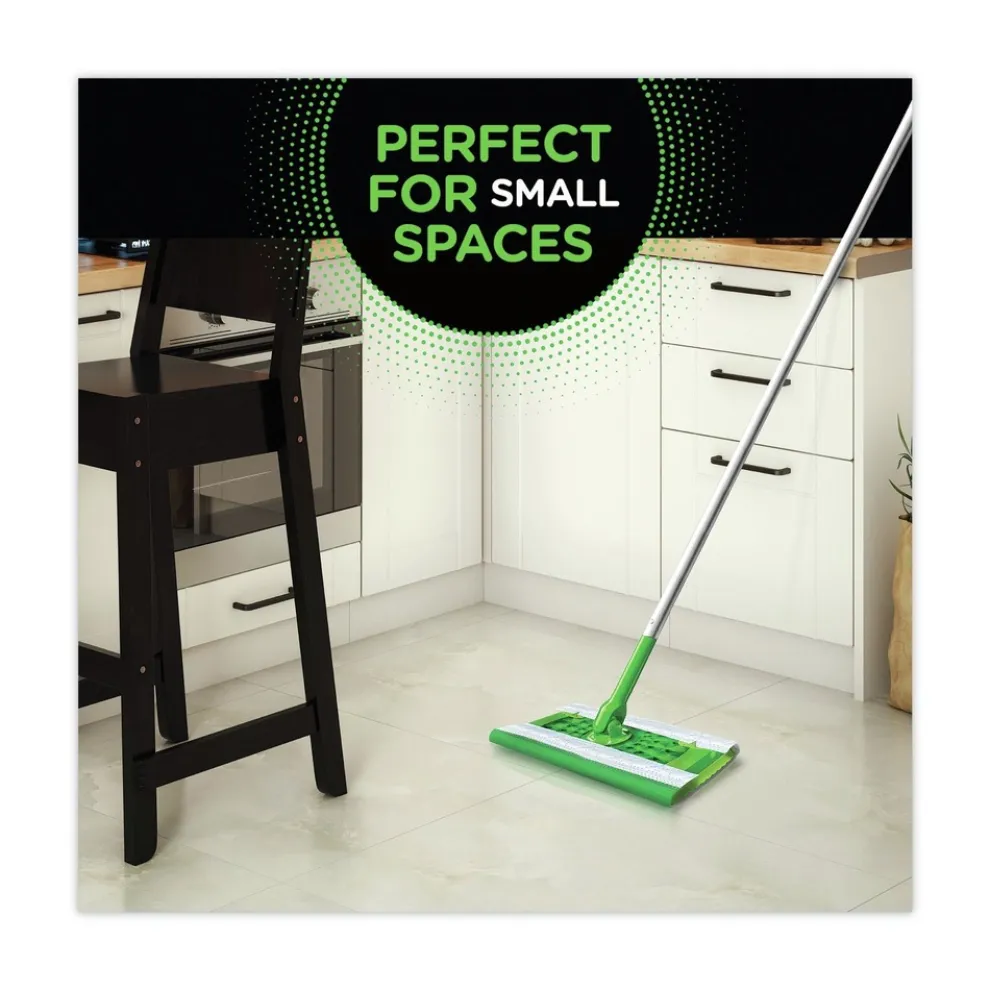 Swiffer 10 in. x 8 in. Heavy-Duty Wet Refill Cloths - Open Window Fresh (120/Carton)