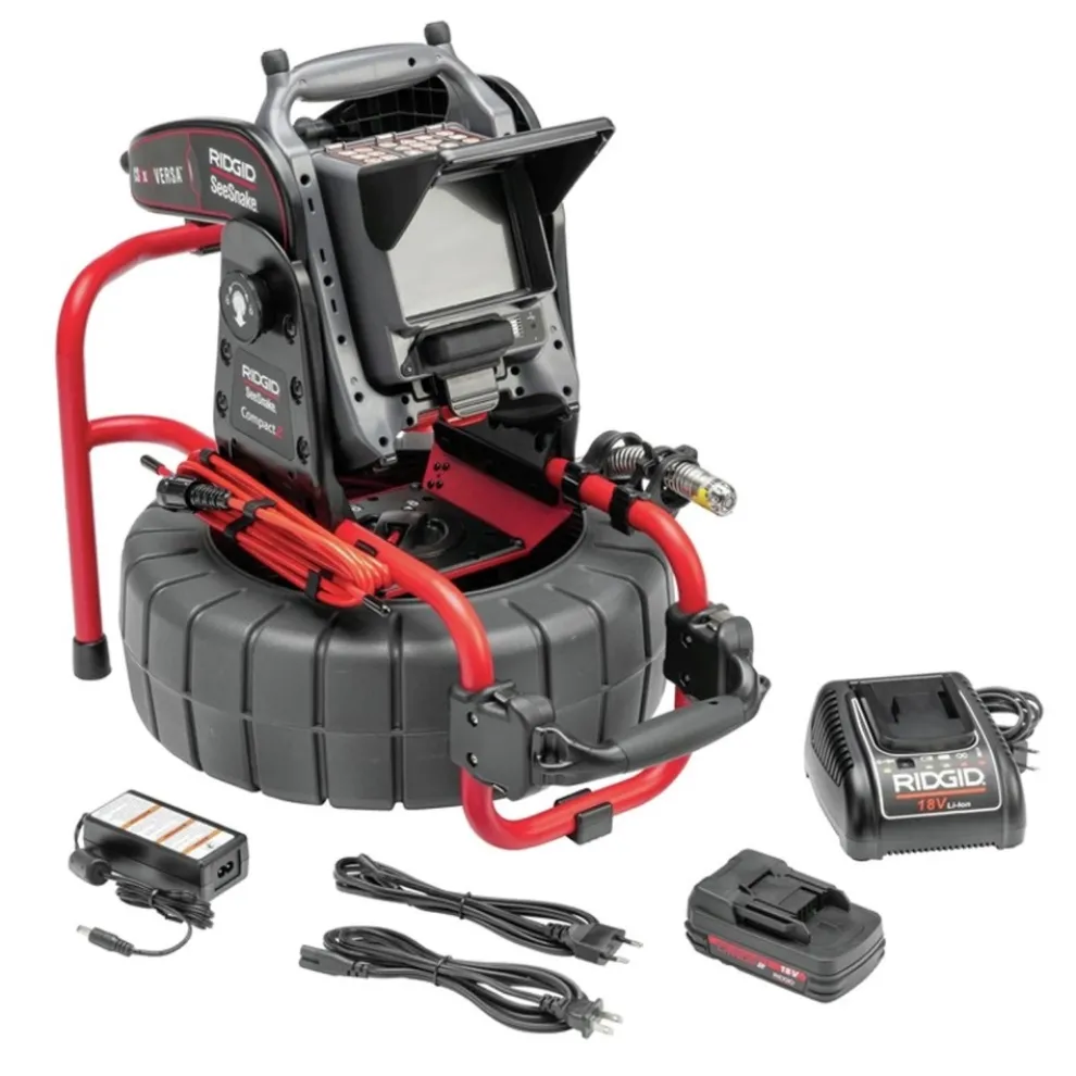 Ridgid SeeSnake Compact2 Camera Reels Kit with VERSA System