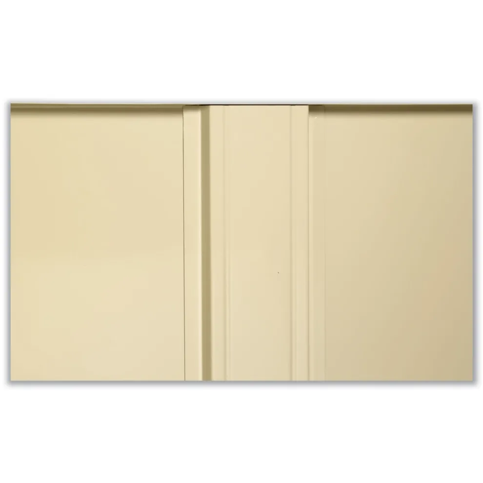 Tennsco 36 in. x 18 in. x 64 in. Janitorial Cabinet - Putty