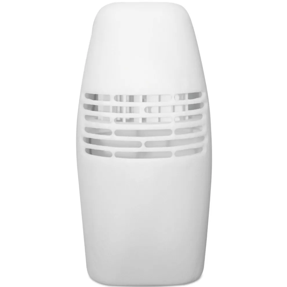 TimeMist 3 x 4.5 x 3.63 Locking Fan Air Freshener Dispenser - White (12/Carton)