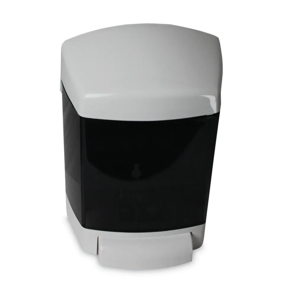 TOLCO 4 in. x 6.63 in. x 9 in. 50 oz. Clear Choice Bulk Soap Dispenser - White