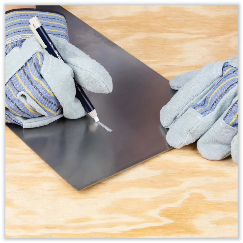 Tombow 4.4 millimeter Mechanical Wax-Based Marking Pencil Refills - White (10/Box)