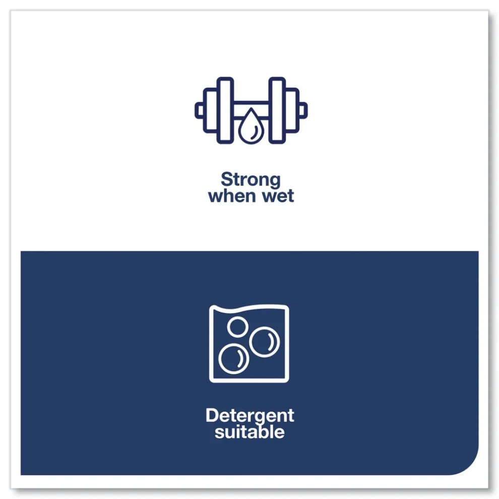 Tork 13 in. x 24 in. Foodservice Cloth - Blue (150/Carton)