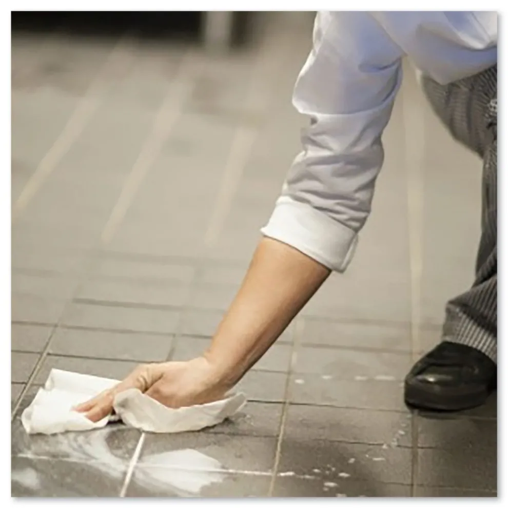 Tork HB9201 Handi-Size 2-Ply 11 in. x 6.75 in. Perforated Roll Towels - White (120/Roll, 30/Carton)