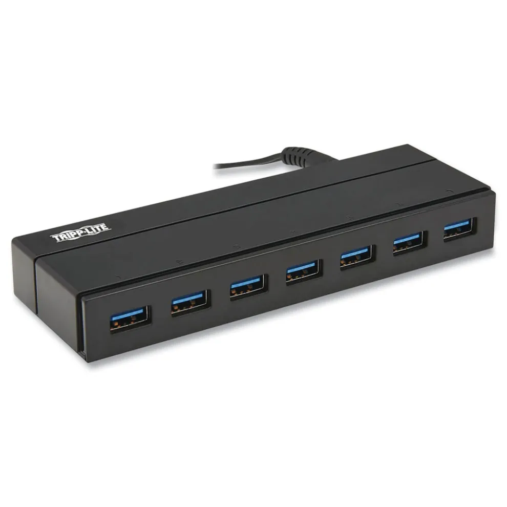 Tripp Lite 7 Ports Charging Hub 3.0 - Black