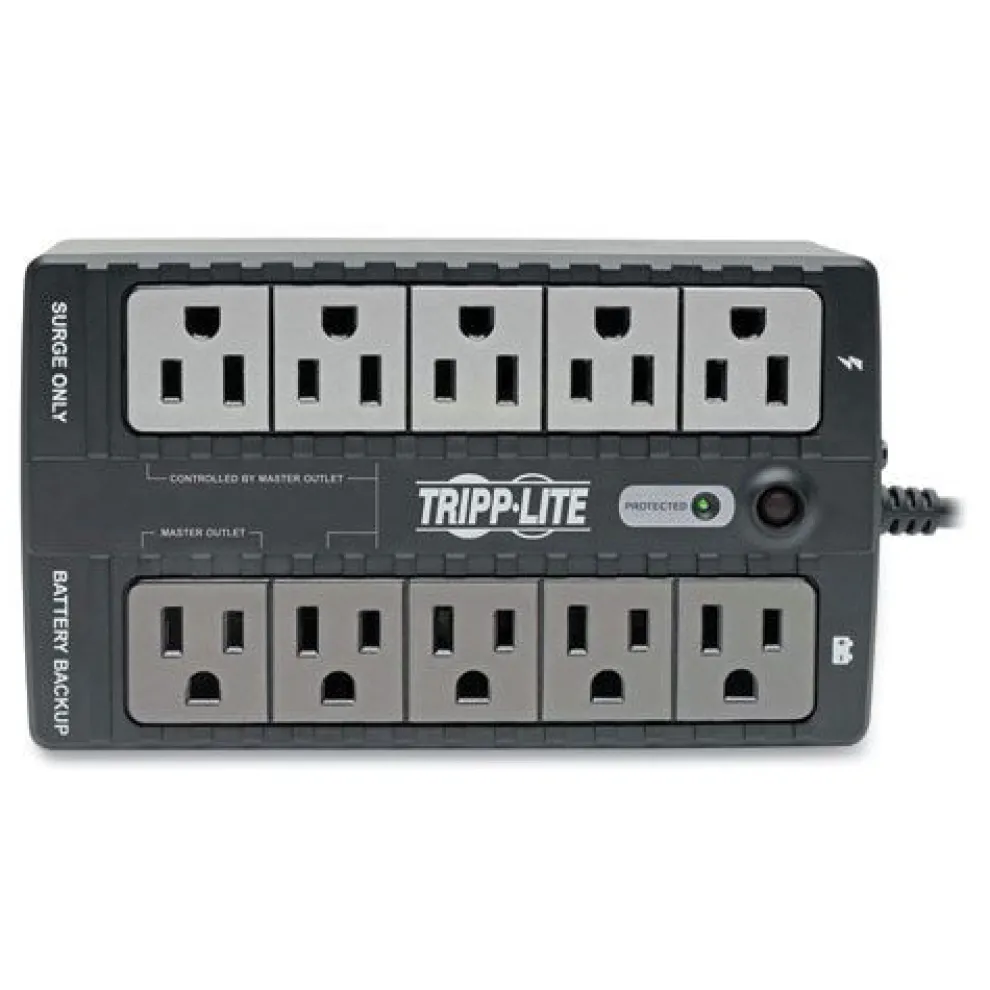 Tripp Lite ECO Series 550 VA 316 J Energy-Saving Standby UPS, 10 Outlets