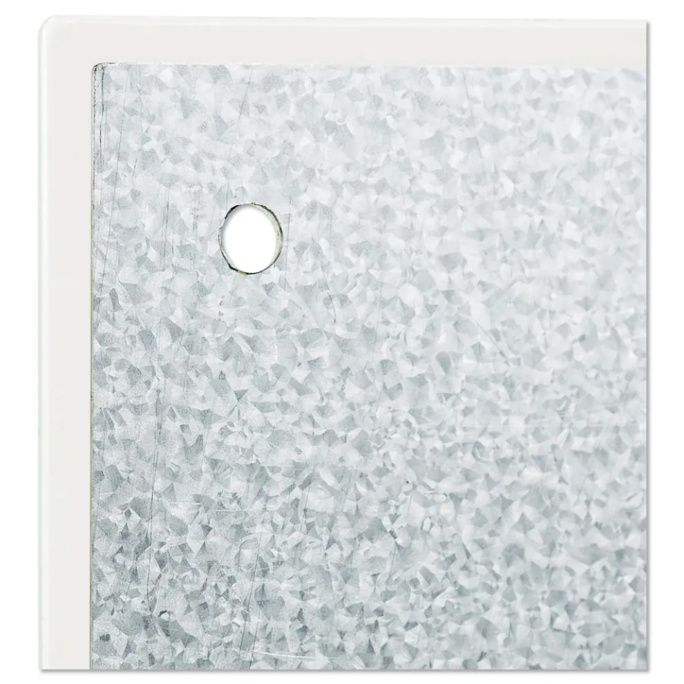 U Brands 35 in. x 35 in. Magnetic Glass Dry Erase Board Value Pack - Frosted White