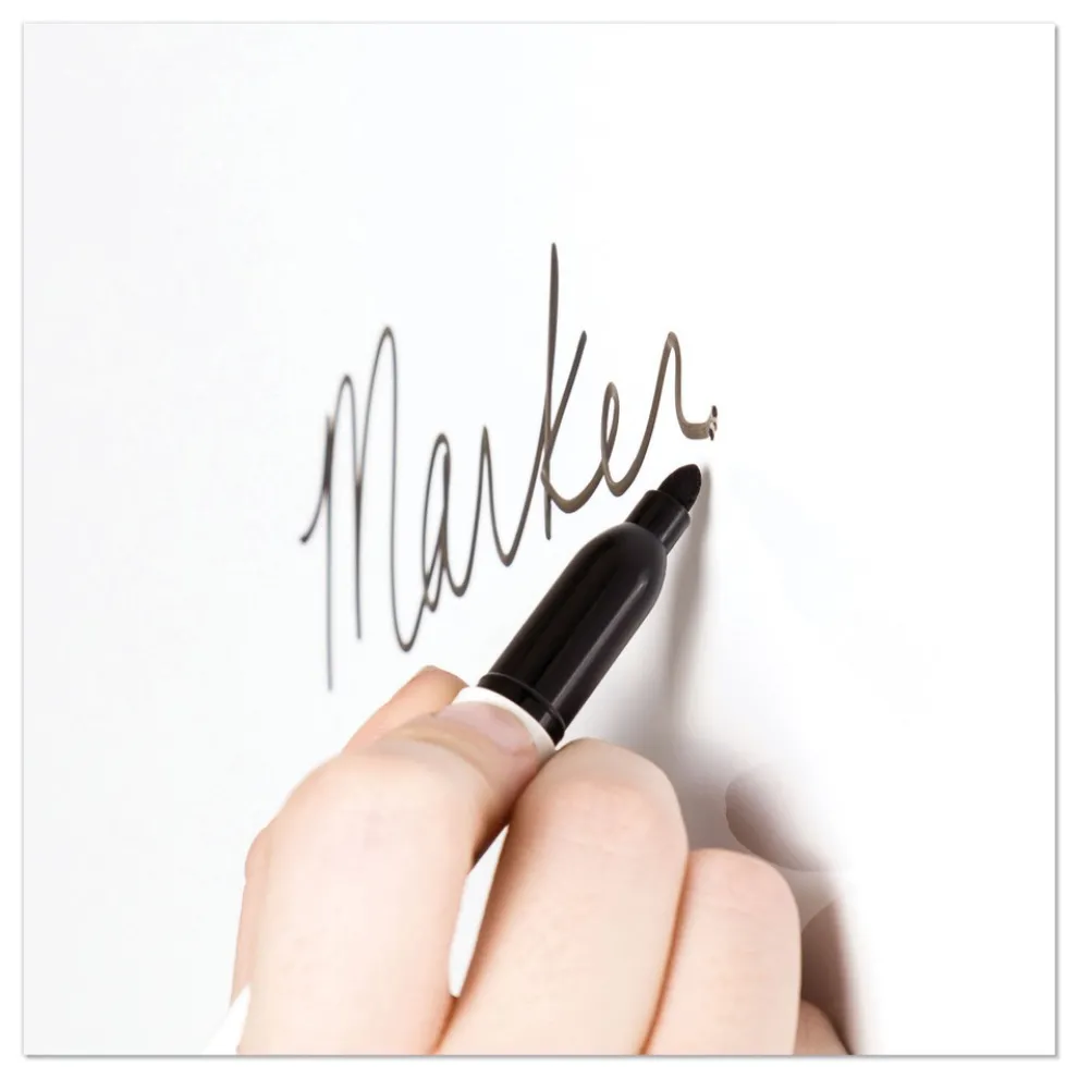 U Brands 20 in. x 16 in. Magnetic Dry Erase Board - White Surface, Silver Aluminum Frame